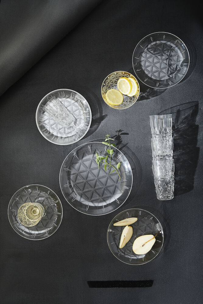 Picnic Juni bowl small, 4-pcs (Clear)