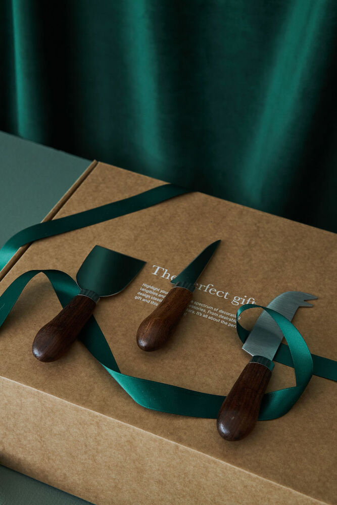 Astrid cheese knife set, 3-pcs