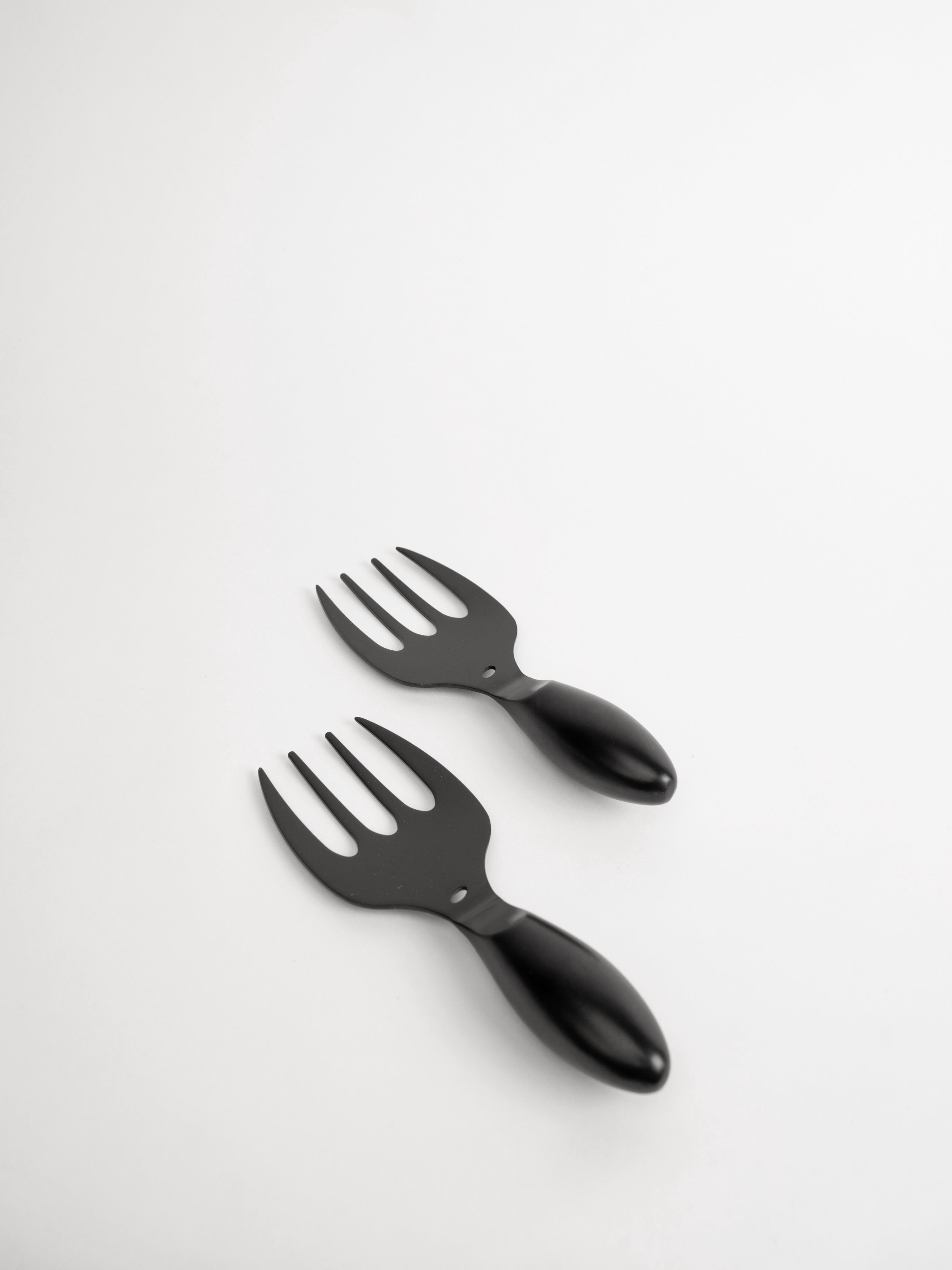 Salad server set Insalata (Black)