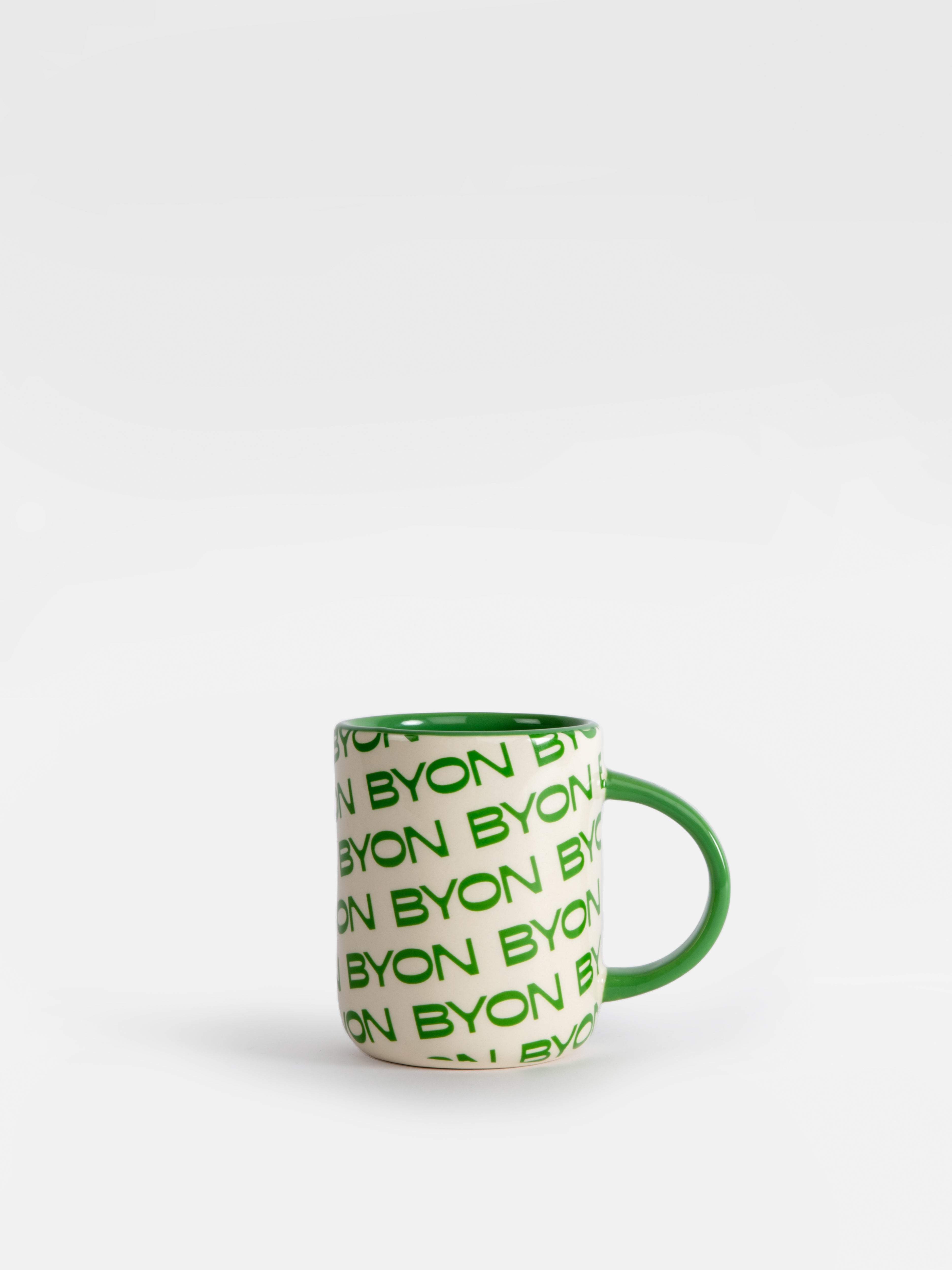 Mug Liz Byon (White/Green)