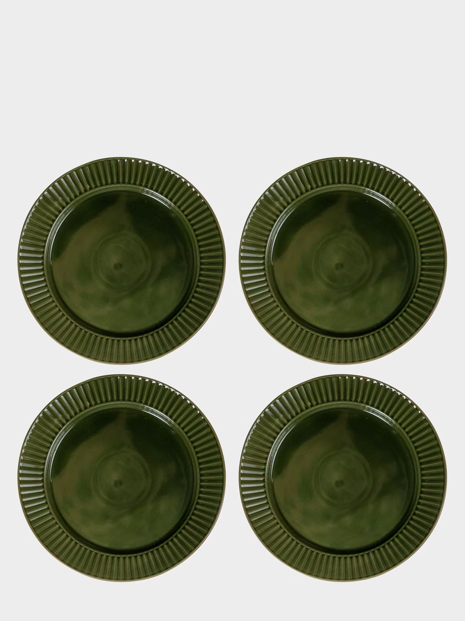 Coffee & More plate 4-pcs (Green)