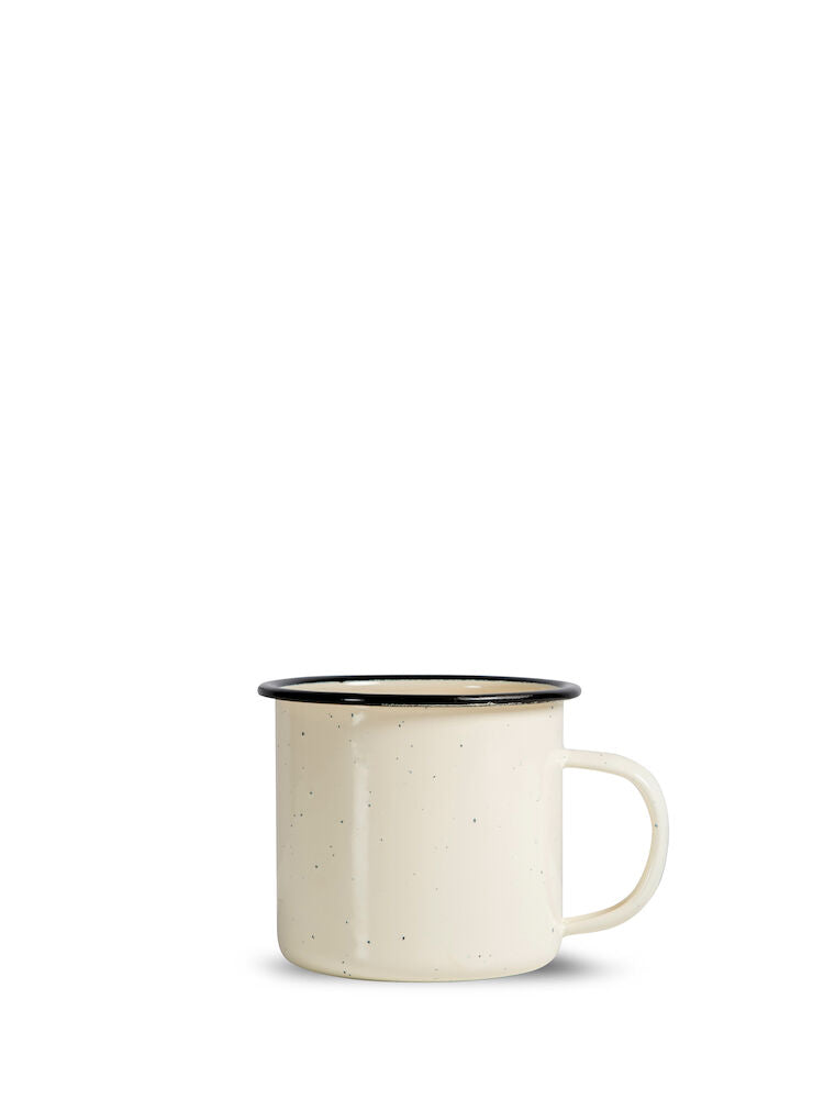 Doris enamel mug (White)