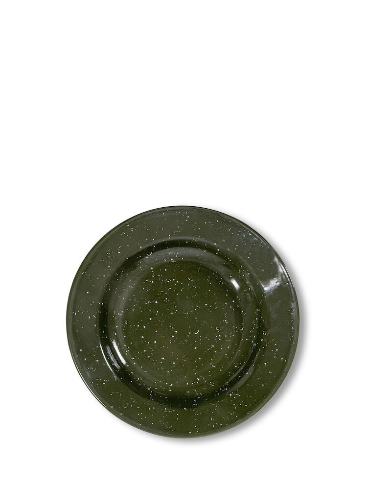 Doris enamel plate (Green)