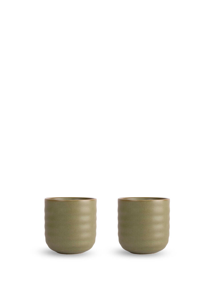 Ellen cup, 2-pcs (Green)