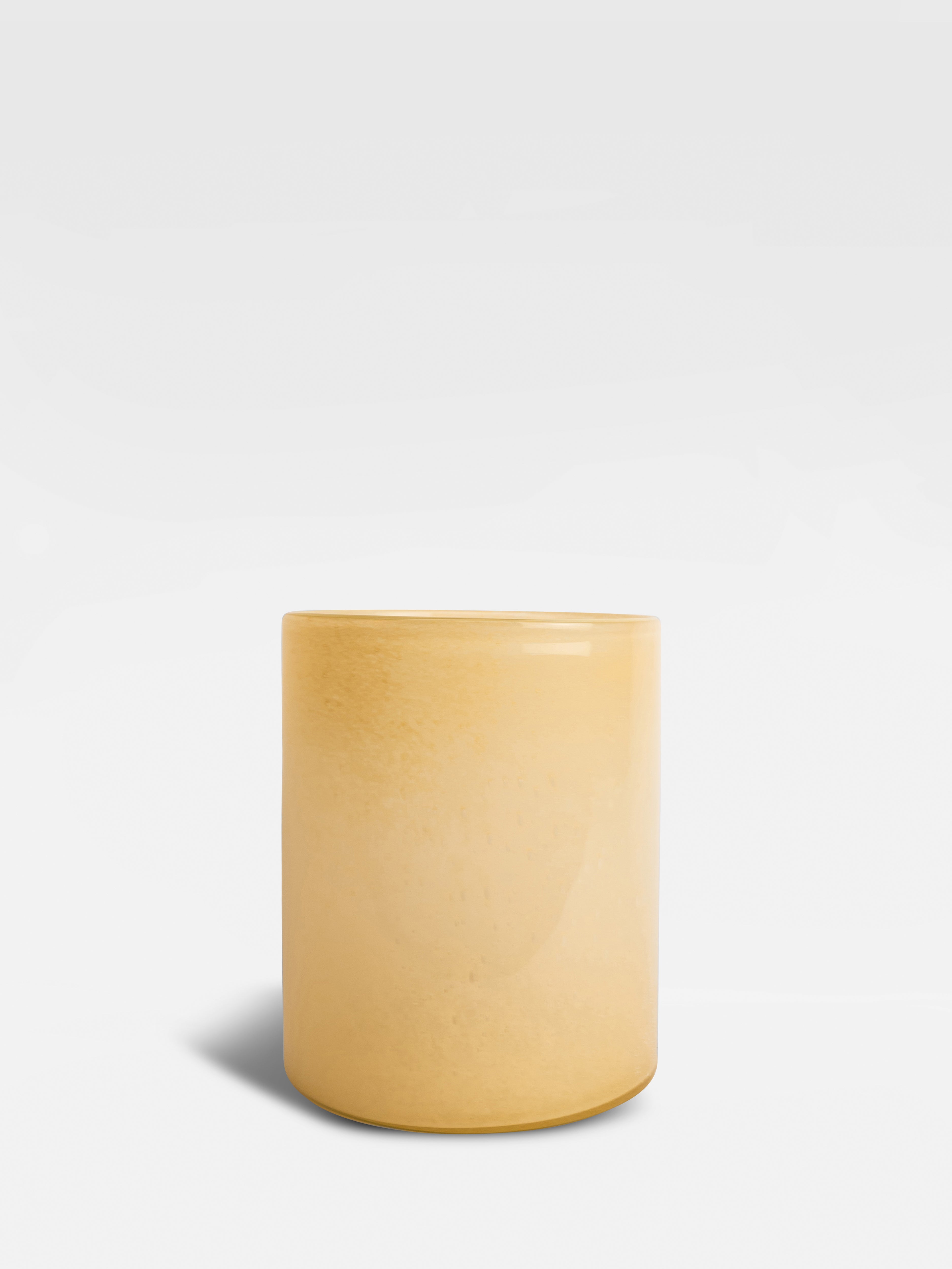 Candle holder Calore L (Yellow)