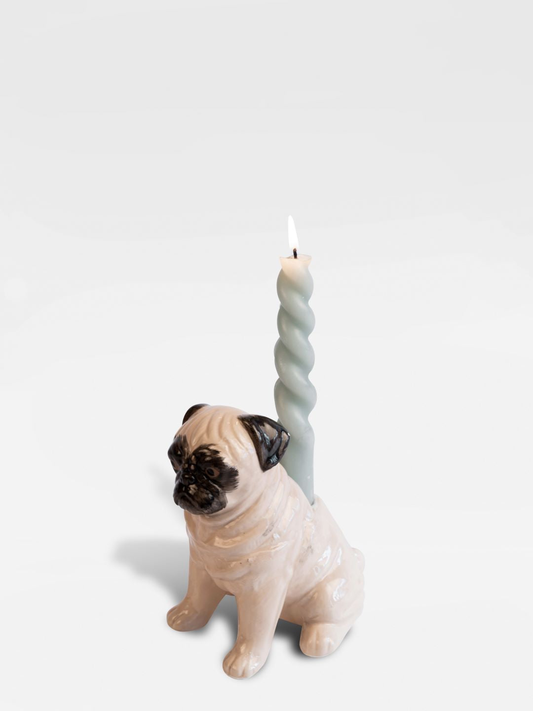 Candle holder Pug