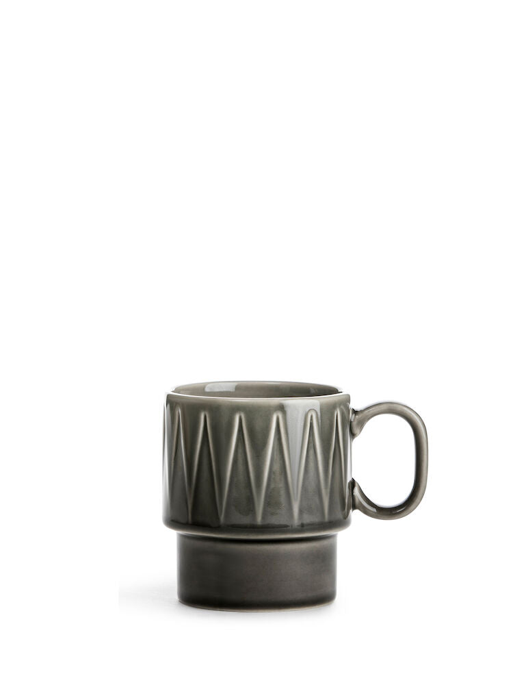 Coffee & More latte mug (Grey)