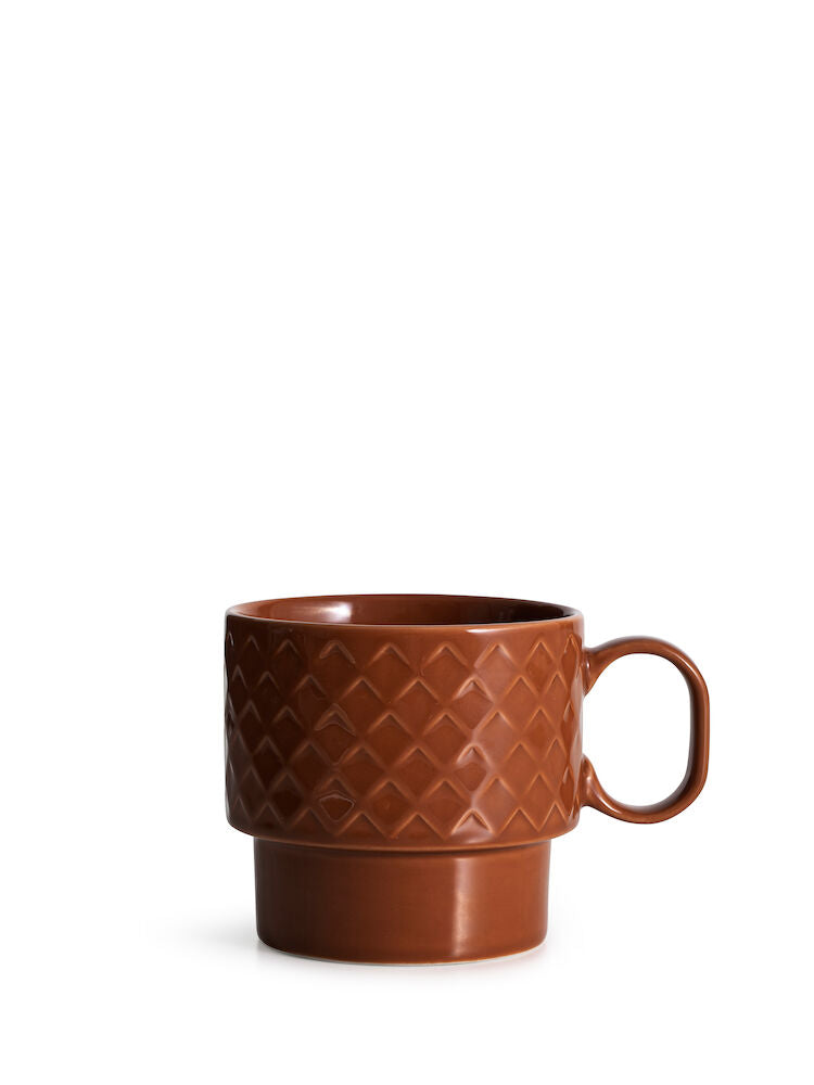 Coffee & More tea mug (Terracotta)