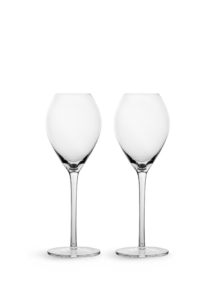 Saga champagne glass, 2-pcs