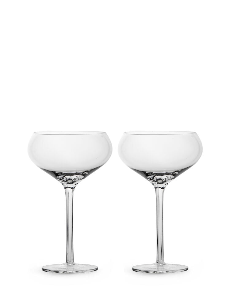 Saga champagne coupe, 2-pcs