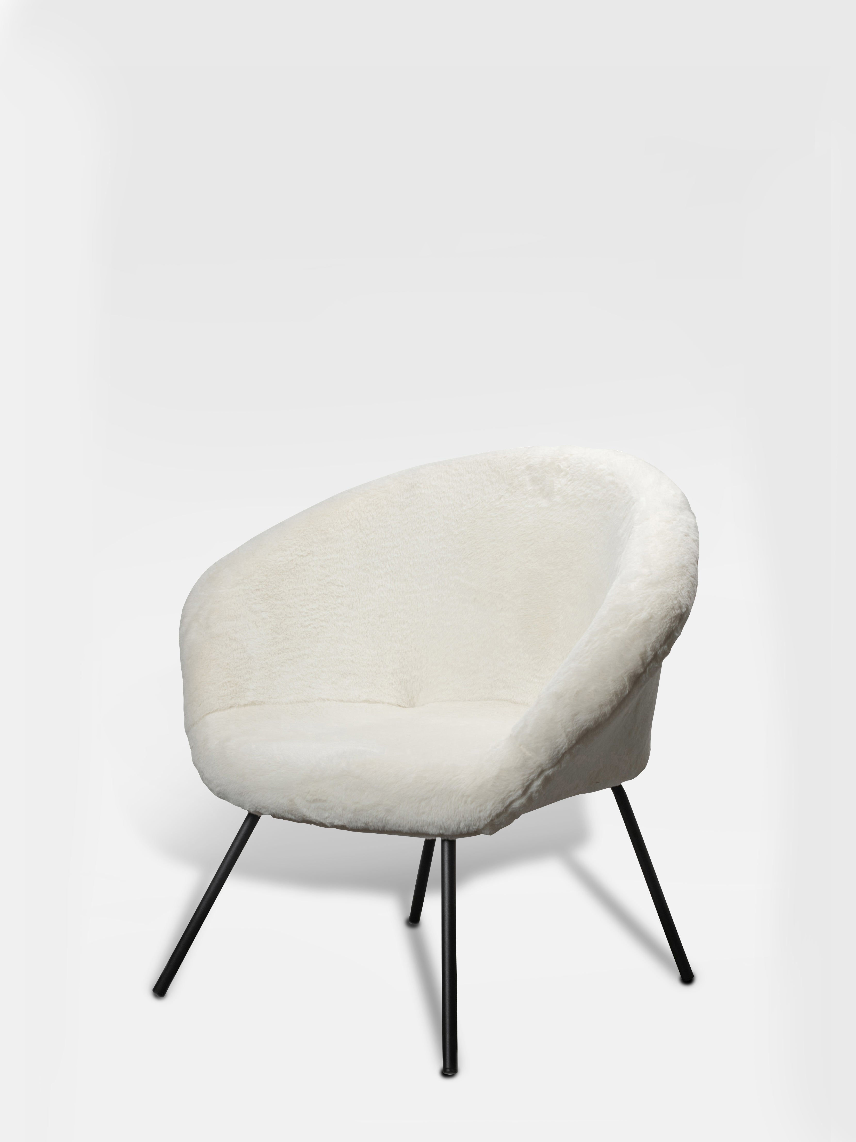 Lounge chair Theodore (White)