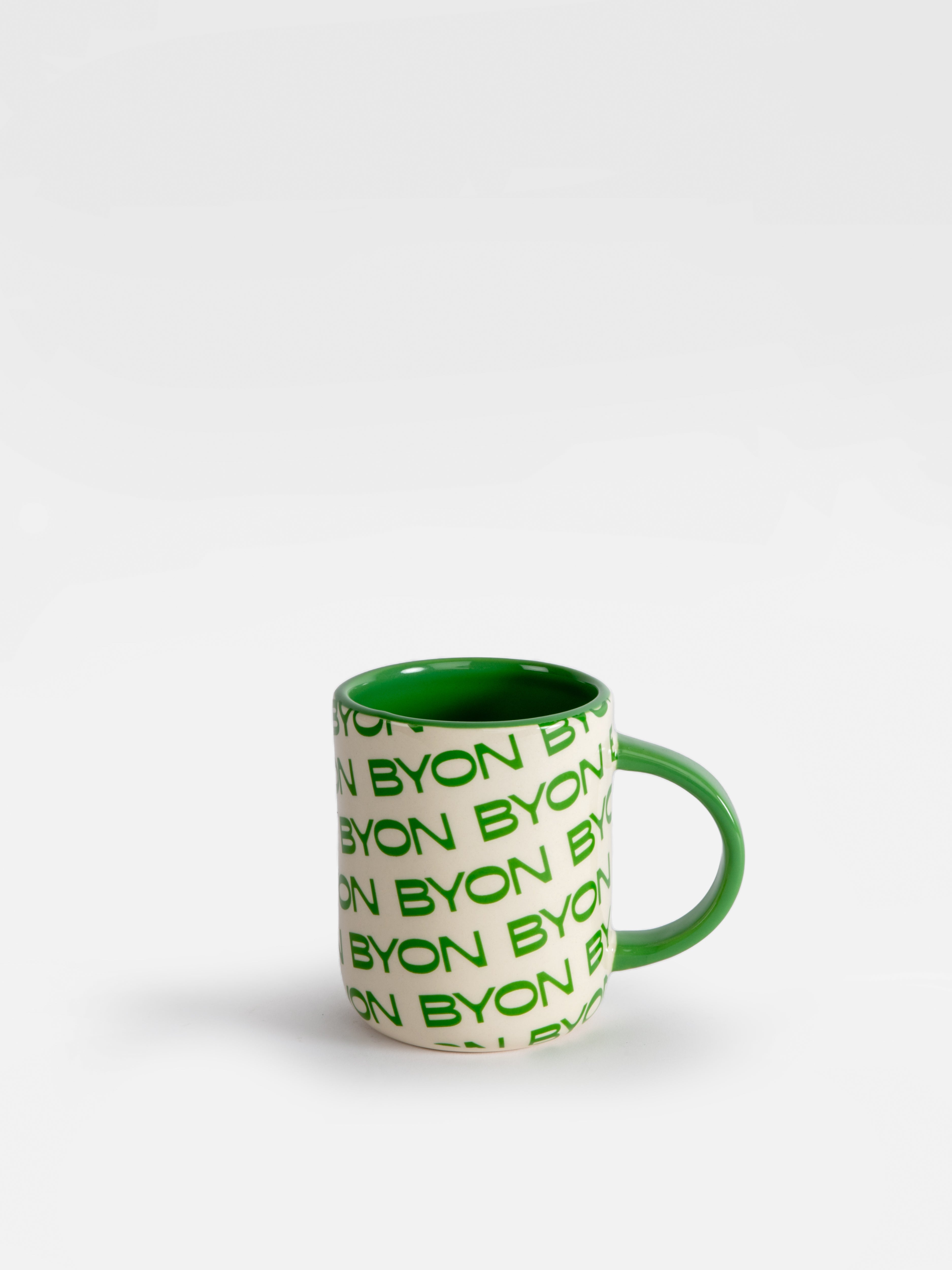 Mug Liz Byon (White/Green)